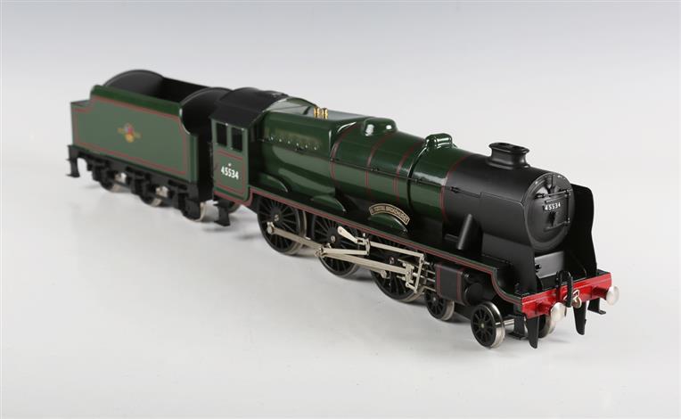 Bassett Lowke O Gauge BL99041 BR Late Crest Re-built Patriot Class "Total Broadhurst" R/N 45534 Bxd 2/3 Rail image 5