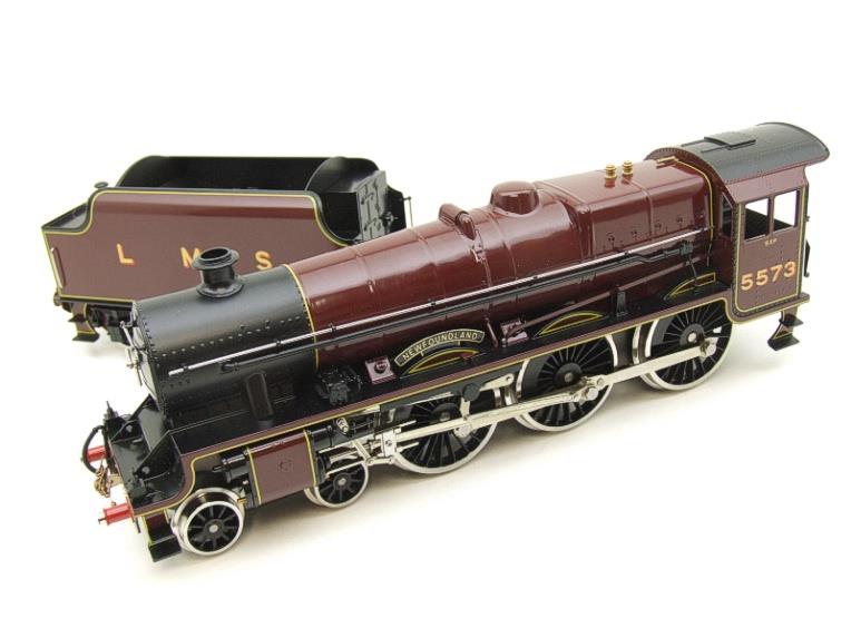 Ace Trains O Gauge E/18C1 LMS Maroon Jubilee "Newfoundland" R/N 5573 Electric 2/3 Rail New Boxed image 14
