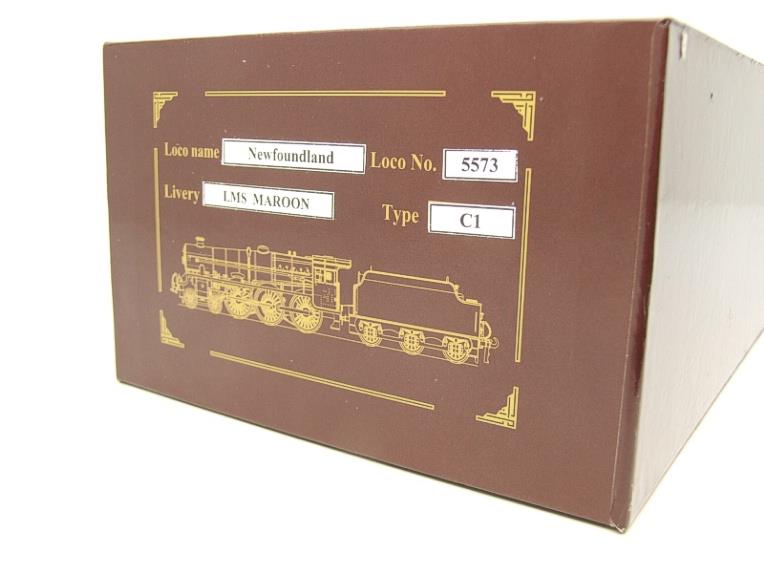 Ace Trains O Gauge E/18C1 LMS Maroon Jubilee "Newfoundland" R/N 5573 Electric 2/3 Rail New Boxed image 18