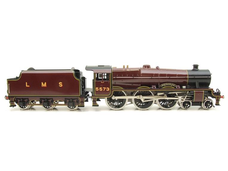 Ace Trains O Gauge E/18C1 LMS Maroon Jubilee "Newfoundland" R/N 5573 Electric 2/3 Rail New Boxed image 20