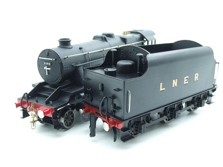 Ace Trains O Gauge E38C, LNER War-time Satin Black, Class 8F, 2-8-0 Locomotive and Tender R/N 3146 image 9