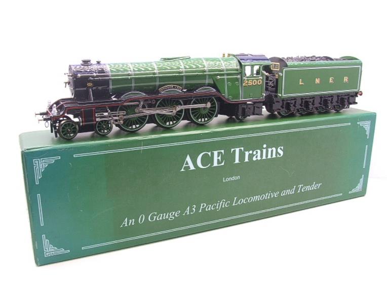 Ace Trains O Gauge E/6, LNER Green A3 Pacific "Windsor Lad" R/N 2500 Electric 3 Rail Bxd image 3