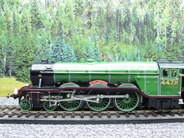 Ace Trains O Gauge E6 LNER Green A3 Pacific Round Dome "Flying Scotsman" R/N 4472 Elec 3 Rail Bxd image 5
