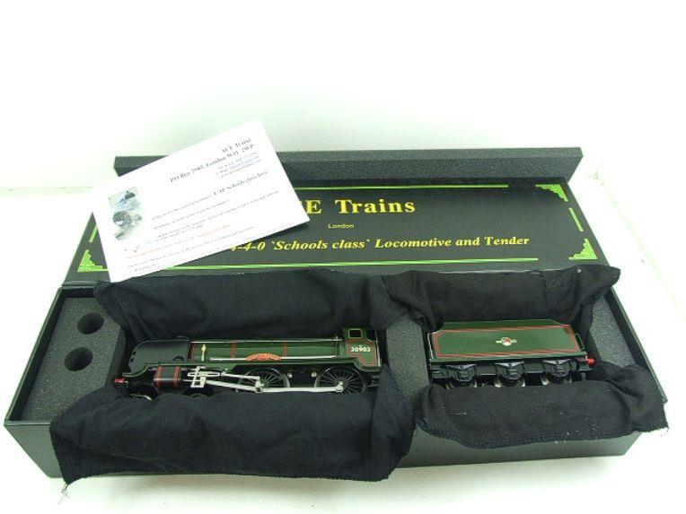 Ace Trains O Gauge E10 BR Gloss Lined Green Schools Class "Sevenoaks" R/N 30935, Elec 2/3 Rail Bxd image 19