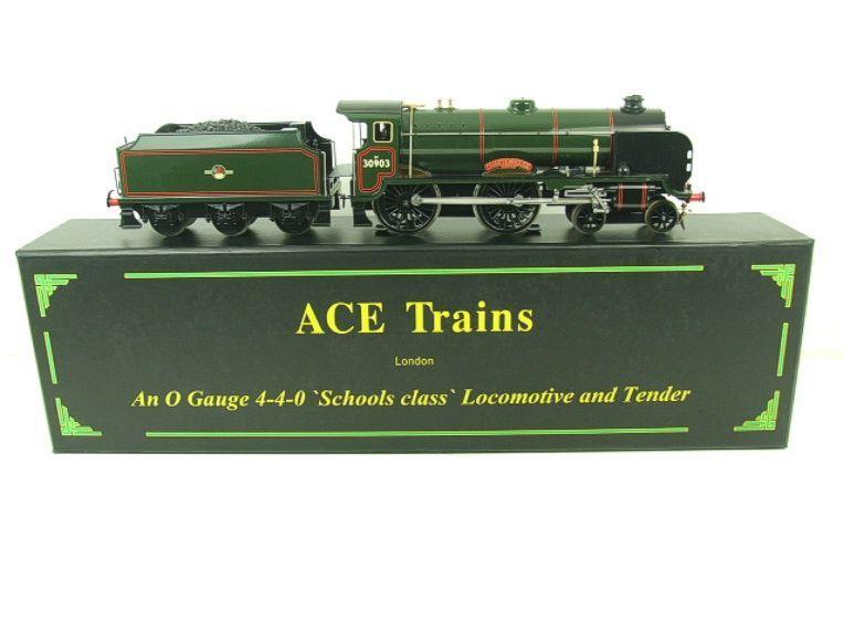Ace Trains O Gauge E/10 BR Gloss Lined Green Schools Class "EPSOM" R/N 30937 Elec 2/3 Rail Bxd image 1