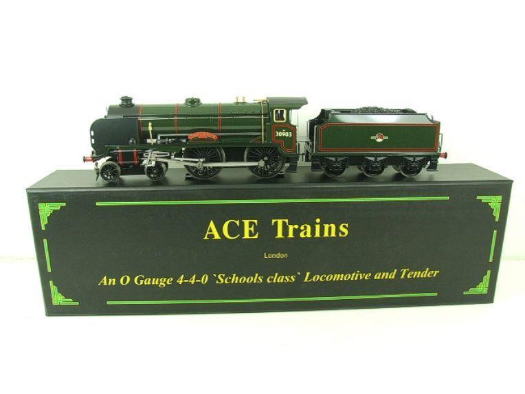 Ace Trains O Gauge E/10 BR Gloss Lined Green Schools Class "EPSOM" R/N 30937 Elec 2/3 Rail Bxd image 22