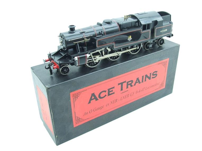 Ace Trains O Gauge E8 "BR" Pre 56 Lined Black 2 Cyl Stanier 2-6-4 Tank Loco R/N 42516 Elec 2/3 Rail Bxd image 3