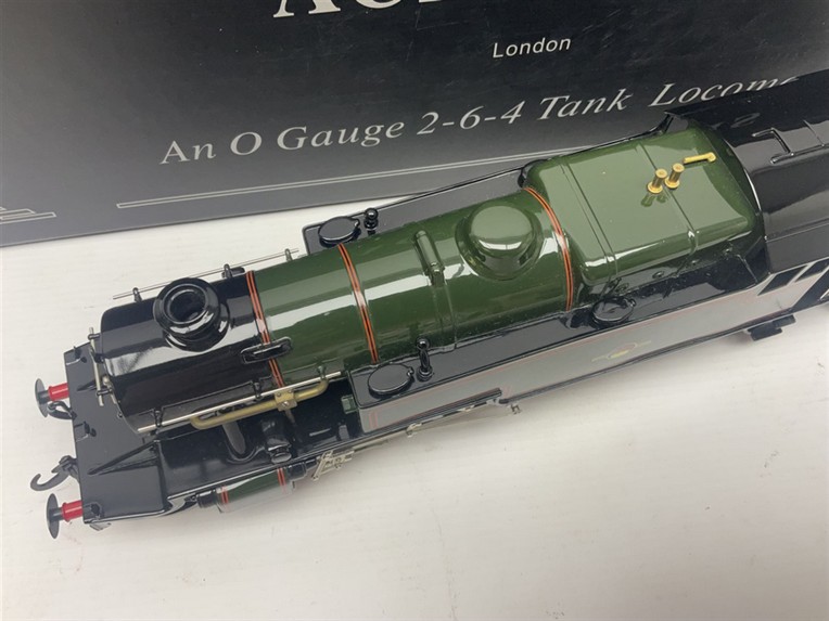 Ace Trains O Gauge E/8 "BR" Gloss Lined Green 2 Cyl Stanier 2-6-4 Tank Loco R/N 42516, Elec 2/3 Rail image 6