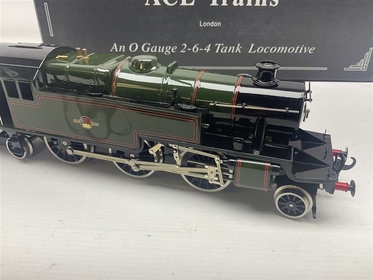 Ace Trains O Gauge E/8 "BR" Gloss Lined Green 2 Cyl Stanier 2-6-4 Tank Loco R/N 42516, Elec 2/3 Rail image 10