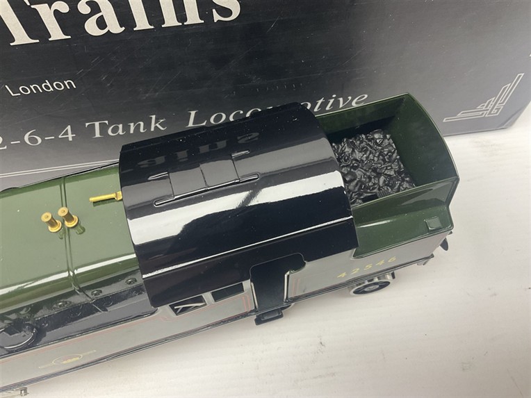 Ace Trains O Gauge E/8 "BR" Gloss Lined Green 2 Cyl Stanier 2-6-4 Tank Loco R/N 42516, Elec 2/3 Rail image 11