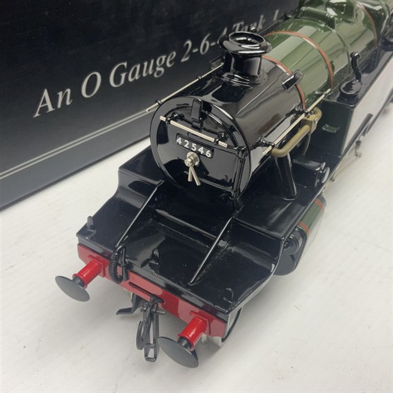 Ace Trains O Gauge E/8 "BR" Gloss Lined Green 2 Cyl Stanier 2-6-4 Tank Loco R/N 42516, Elec 2/3 Rail image 13