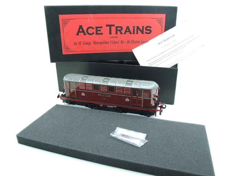Ace Trains O Gauge E/17 Metropolitan Vickers Bo Bo Loco "Michael Faraday" No18 Electric 2/3 Rail Bxd image 2