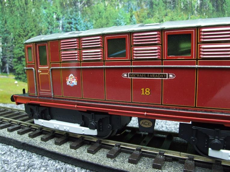 Ace Trains O Gauge E/17 Metropolitan Vickers Bo Bo Loco "Michael Faraday" No18 Electric 2/3 Rail Bxd image 11