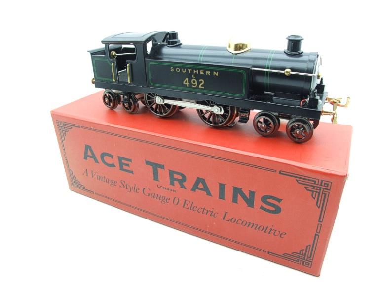 Ace Trains O Gauge ESB/1 Southern Black 4-4-4 Tank Loco R/N E492 Electric 3 Rail Bxd image 3