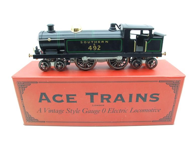Ace Trains O Gauge ESB/1 Southern Black 4-4-4 Tank Loco R/N E492 Electric 3 Rail Bxd image 4