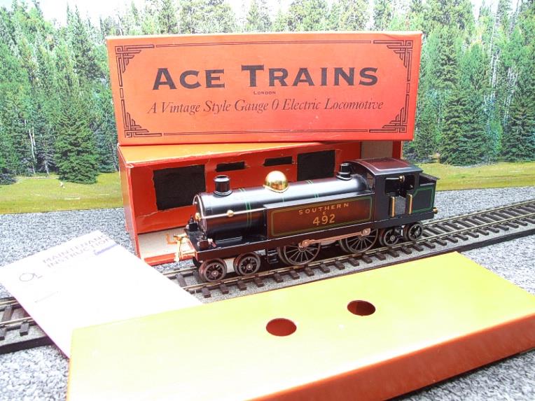 Ace Trains O Gauge ESB/1 Southern Black 4-4-4 Tank Loco R/N E492 Electric 3 Rail Bxd image 22