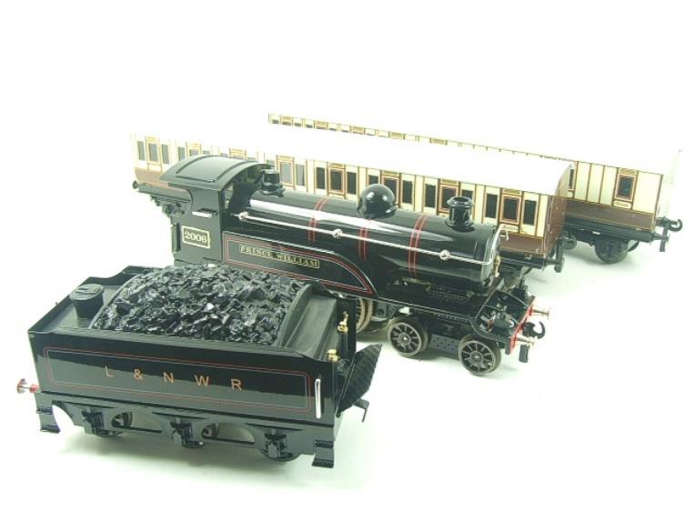Ace Trains O Gauge E/3S L&NWR Loco & x2 Passenger Coaches Train Set 3 Rail Boxed image 3