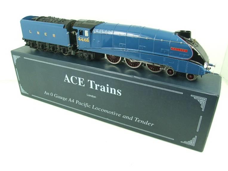 Ace Trains O Gauge A4 Pacific LNER Blue Pre-War Loco & Tender "Mallard" R/N 4468 Bxd 3 Rail image 2