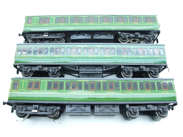 Ace Trains O Gauge CIE/S Southern SR Green EMU x3 Car Coach Set Electric 3 Rail Boxed image 4