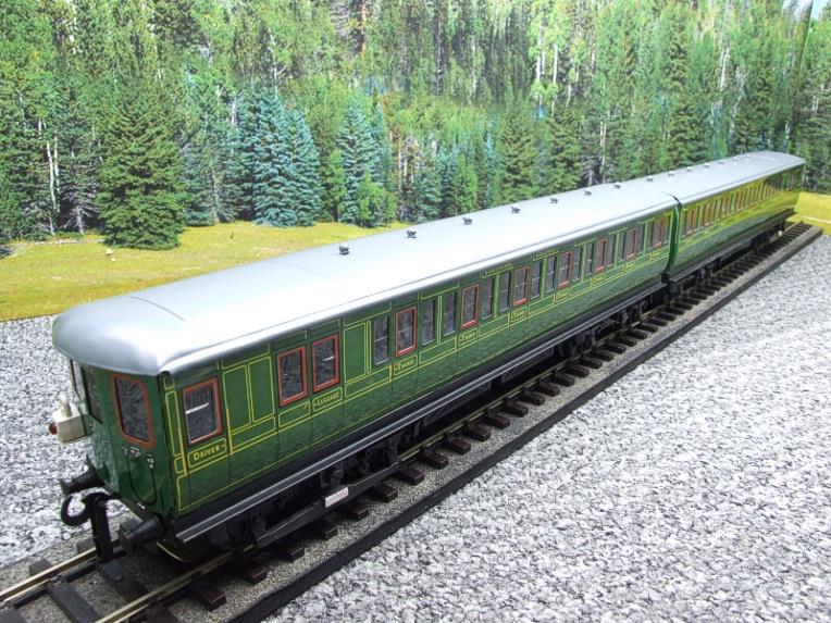 Ace Trains O Gauge CIE/S Southern SR Green EMU x3 Car Coach Set Electric 3 Rail Boxed image 8