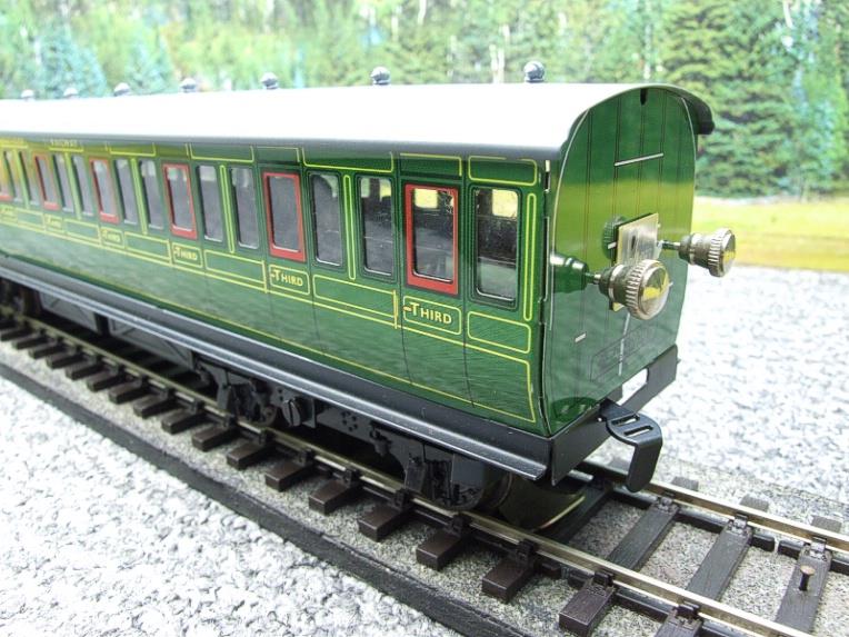 Ace Trains O Gauge CIE/S Southern SR Green EMU x3 Car Coach Set Electric 3 Rail Boxed image 11