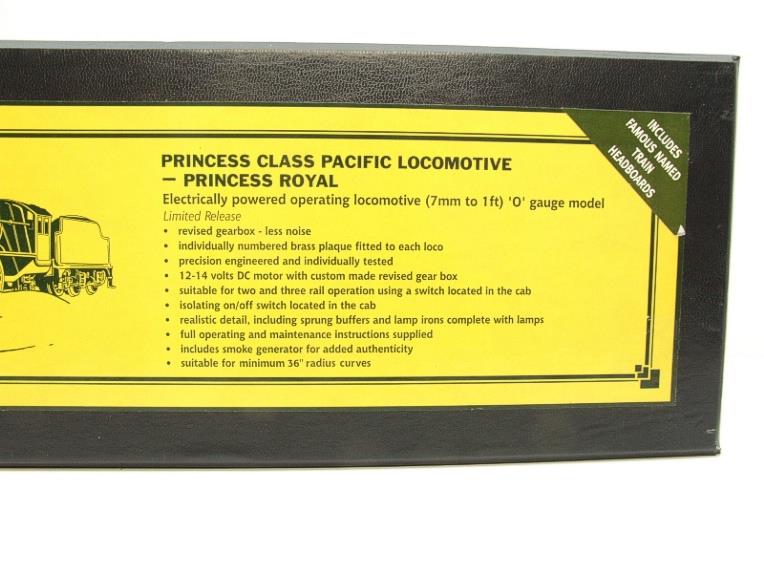 Bassett Lowke O Gauge Ltd Ed BL99007 Princess Class BR "Princess Royal" R/N 46200 Elec 2/3 Rail Boxed image 18