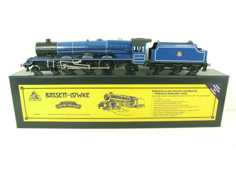 Bassett Lowke O Gauge Ltd Edition BL99008 BR Blue P/Class "Princess Margaret Rose" R/N 46203 Bxd 2/3 Rail image 1