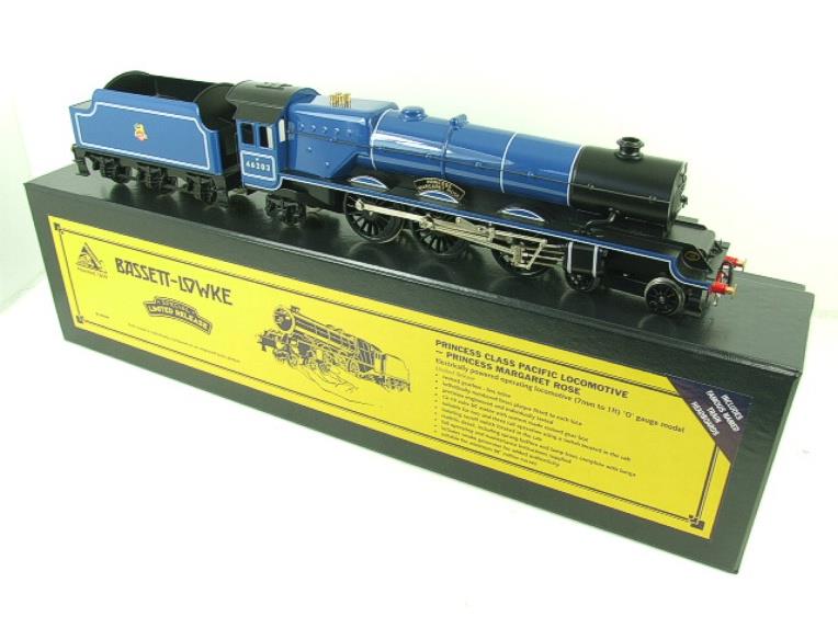 Bassett Lowke O Gauge Ltd Edition BL99008 BR Blue P/Class "Princess Margaret Rose" R/N 46203 Bxd 2/3 Rail image 2