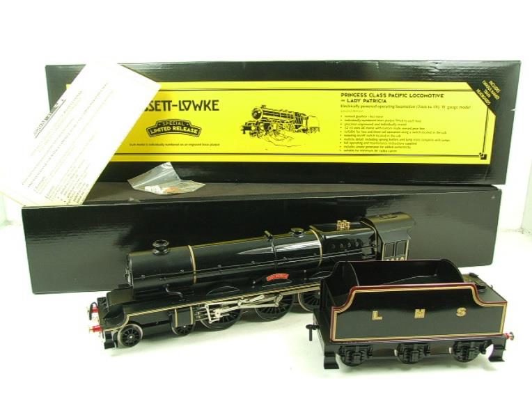 Bassett Lowke O Gauge Ltd Edition BL99010 LMS Princess Class Pacific "Lady Patricia" R/N 6210 Elec 2/3 Rail Bxd image 3