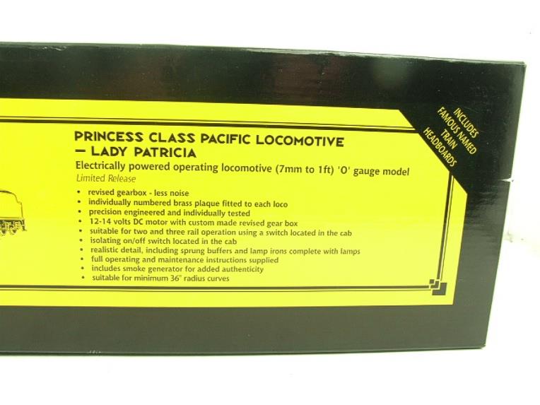 Bassett Lowke O Gauge Ltd Edition BL99010 LMS Princess Class Pacific "Lady Patricia" R/N 6210 Elec 2/3 Rail Bxd image 20
