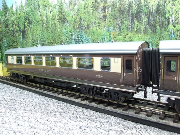 Ace Trains O Gauge C14A BR MK 1 Pullman Coaches x3 Set A Bxd 2/3 Rail Grey Roofs image 14