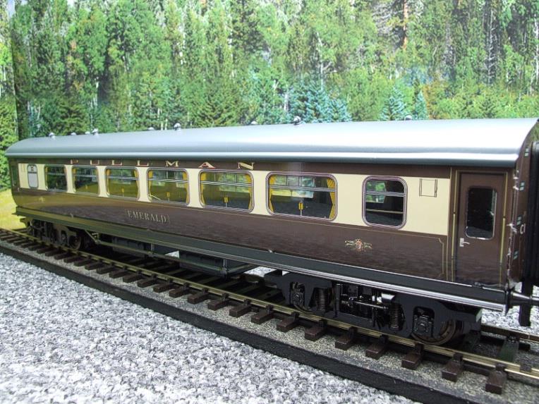 Ace Trains O Gauge C14B BR MK 1 Pullman Coaches x3 Set B Bxd 2/3 Rail Grey Roofs image 13