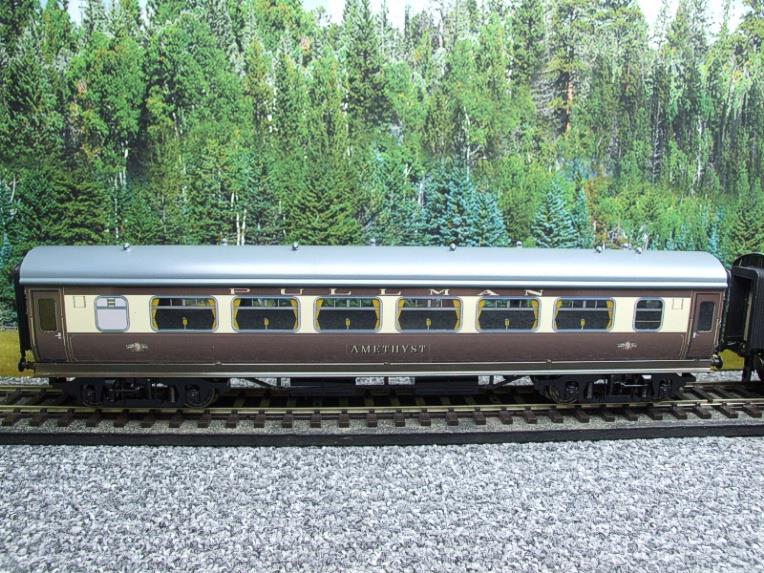 Ace Trains O Gauge C14B BR MK 1 Pullman Coaches x3 Set B Bxd 2/3 Rail Grey Roofs image 19
