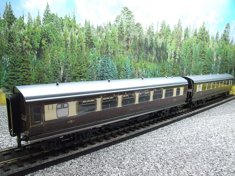 Ace Trains O Gauge C14B BR MK 1 Pullman Coaches x3 Set B Bxd 2/3 Rail Grey Roofs image 20