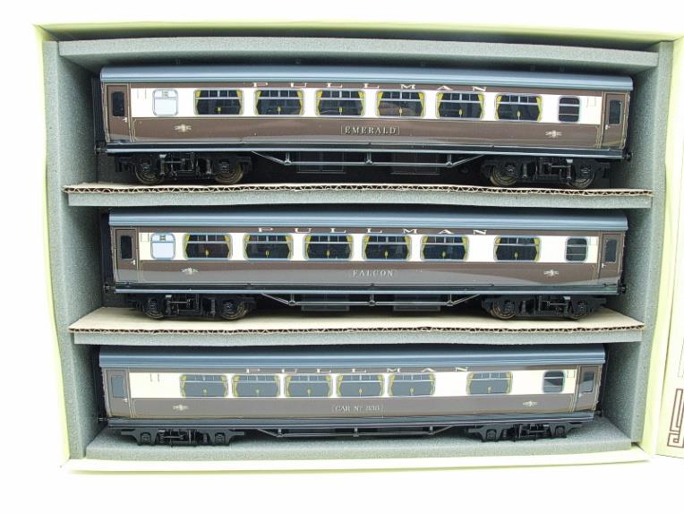 Ace Trains O Gauge C14B BR MK 1 Pullman Coaches x3 Set B Bxd 2/3 Rail Grey Roofs image 21