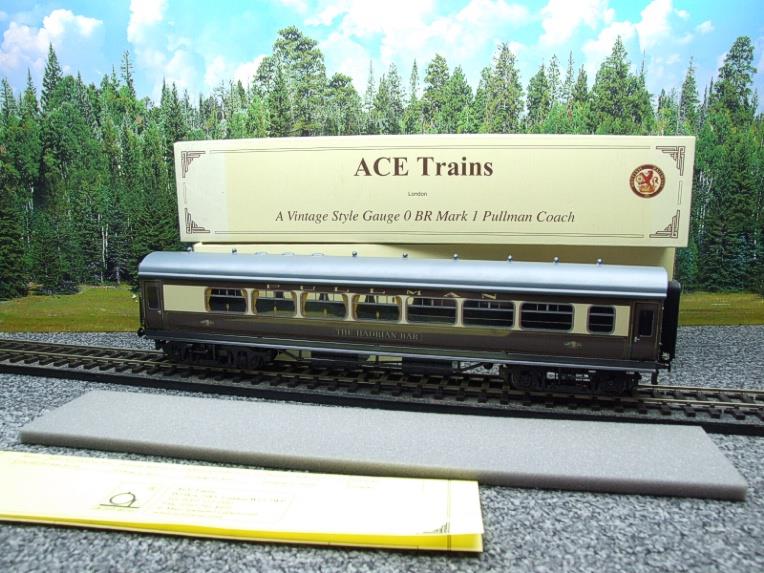 Ace Trains O Gauge C14R BR MK 1 Pullman "Hadrian Bar" Coach Bxd 2/3 Rail Grey Roof image 2