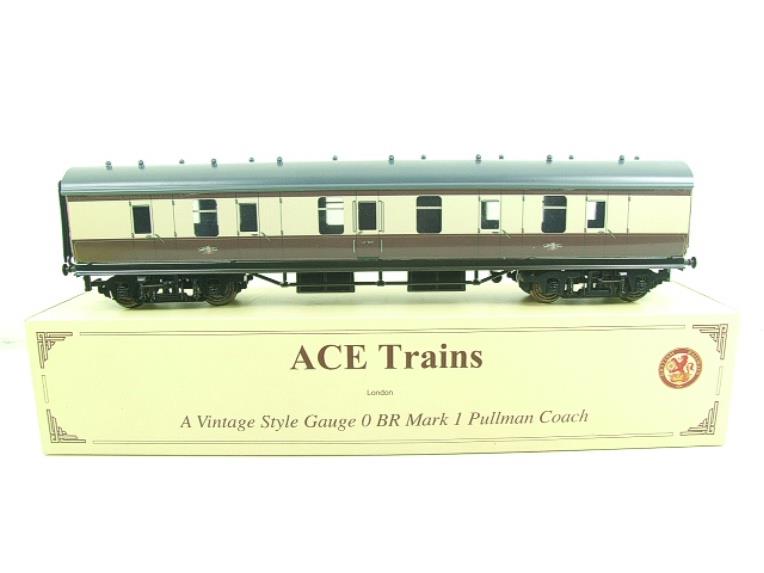 Ace Trains O Gauge C14 BR Mark 1 Full Brake Pullman Coach 3 Rail Boxed image 1