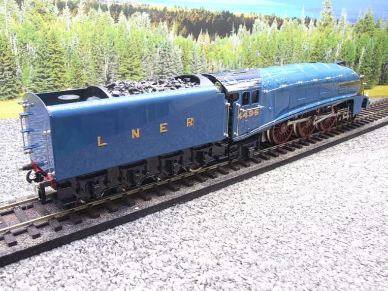 Ace Trains O Gauge E4, A4 Pacific LNER Gater Blue Named "Kestral" R/N 4485, Open Valence, Post War, Electric, 3 Rail Boxed image 15