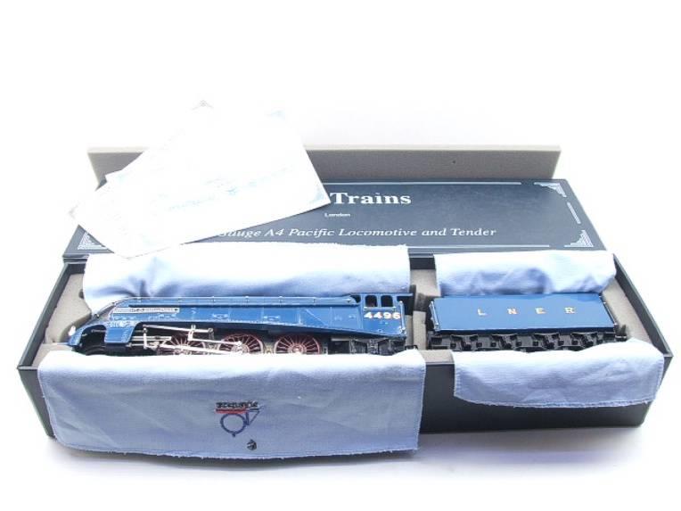 Ace Trains O Gauge E4, A4 Pacific LNER Gater Blue Named "Kestral" R/N 4485, Open Valence, Post War, Electric, 3 Rail Boxed image 19