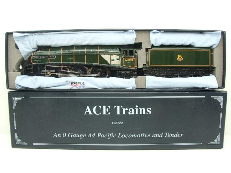 Ace Trains Darstaed O Gauge E/4 BR Green A4 Pacific 4-6-2 "Union of South Africa" R/N 60009 Bxd 2/3 Rail image 18