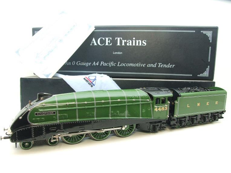 Ace Trains O Gauge E/4S LNER A4 Pacific "Falcon" R/N 4484 Boxed 3 Rail**RARE** image 20