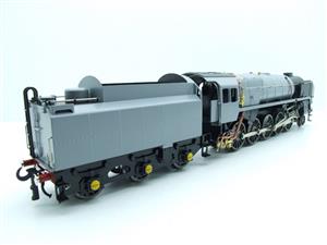 Ace Trains O Gauge E28J BR Post 56 Unlined Satin Grey Class 9F Loco & Tender Elec 2/3 Rail NEW Bxd image 7