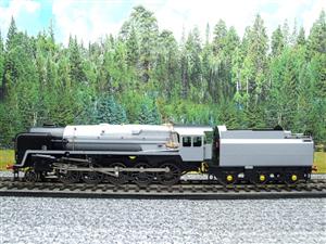 Ace Trains O Gauge E28J BR Post 56 Unlined Satin Grey Class 9F Loco & Tender Elec 2/3 Rail NEW Bxd image 3
