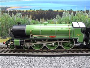 ACE Trains O Gauge E34-A1 "LSWR" Gloss Lined Light Green 4-6-0 R/N 736 Elec 2/3 Rail New image 10