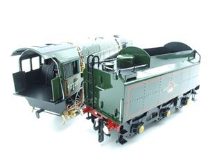 Ace Trains O Gauge E28A1 BR Gloss Lined Green Class 9F "Evening Star" Electric 2/3 Rail New Bxd image 9