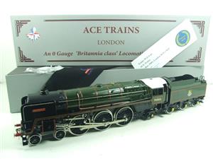 Ace Trains O Gauge E27B2 BR Britannia Class "Britannia" R/N 70000 White Cab Roof Ed Elec 2/3 Rail image 1