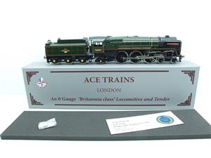 Ace Trains O Gauge E27K BR Britannia Class "Alfred The Great" RN 70009 Electric 2/3 Rail S/Named Bxd image 1