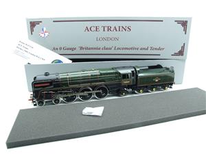 Ace Trains O Gauge E27K BR Britannia Class "Alfred The Great" RN 70009 Electric 2/3 Rail S/Named Bxd image 2
