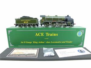 ACE Trains, O Gauge, E34A2W, SR Gloss Lined Sage Green "King Arthur" R/N 453 Bxd 2/3 Rail image 1