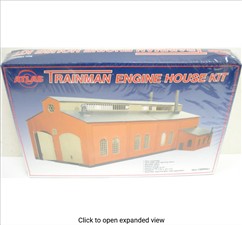 Atlas Trainman 2009001 - O Gauge Engine House Kit image 2